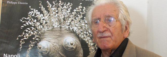 SE NE È ANDATO UN GIGANTE DELL'ARTE CONTEMPORANEA. ADDIO AL PITTORE E SCULTORE, GIUSEPPE ANTONELLO LEONE. (Napoli, Domenica 26 giugno 2016: