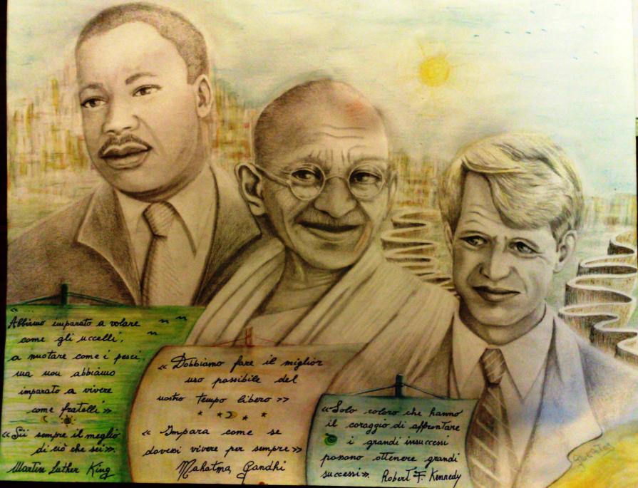 Omaggio a 3 giusti dell' umanità 