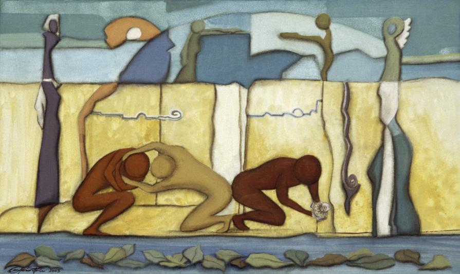 Bianco-Nero, Guerra-pace. L'Armonia ha necessità di attenzione per germogliare. - Black-white, War-P