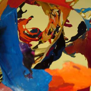 PAINTING WITHOUT SUPPORT three-dimensional 1 ( DETAIL ) 