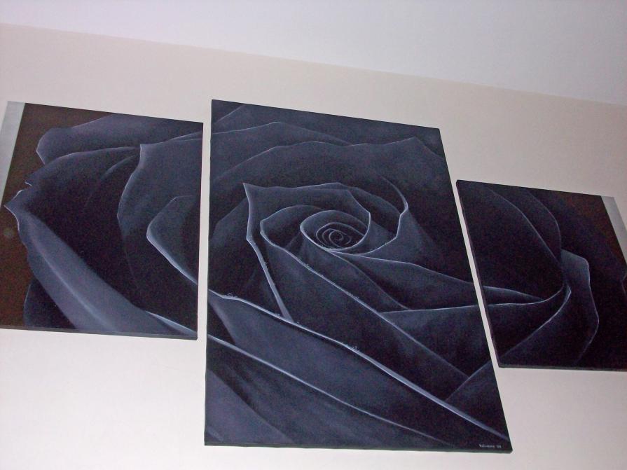 "BLACK FLOWER"(serie relax)