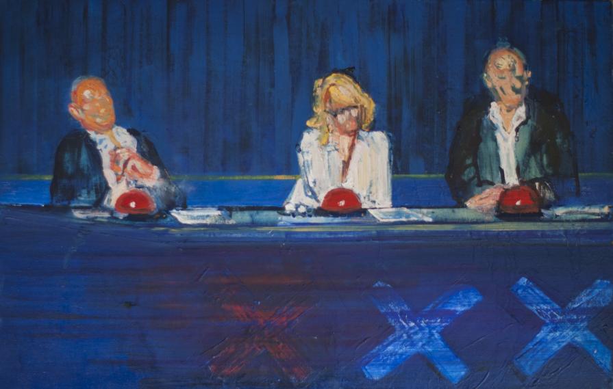  Talent; 50x32cm; olio su tela; 2012