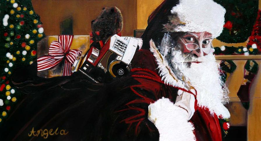 Santa is coming to my house