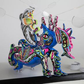 la scultura "occhi per vedere"