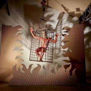 Fire in the cage Fire in the cage