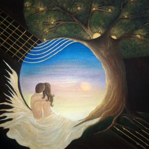 Tramonto in una Chitarra