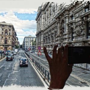 Exploration of Rome between 2 fligths