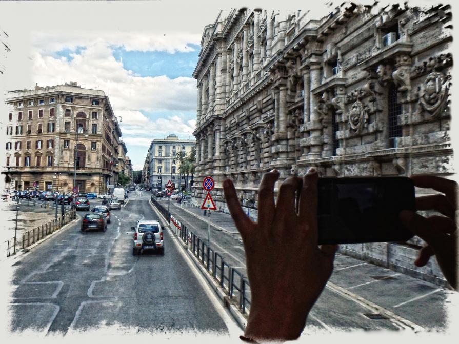 Exploration of Rome between 2 fligths