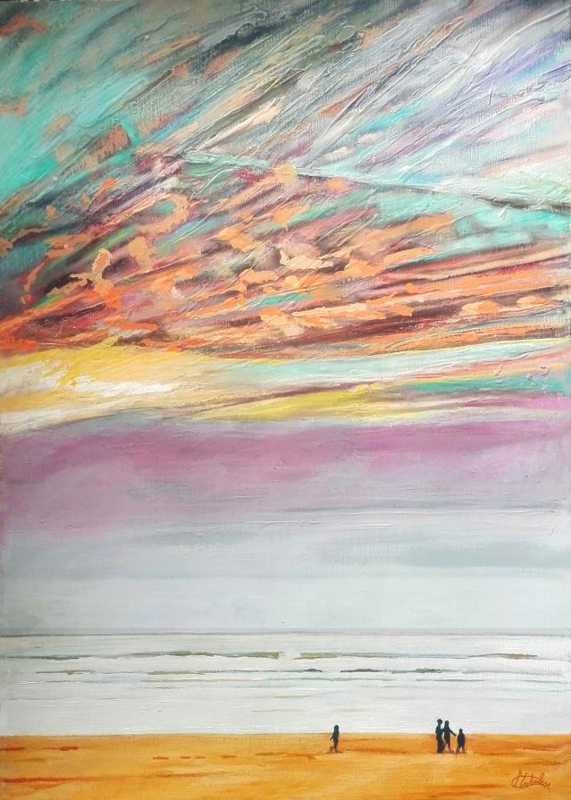 "La passeggiata sulla spiaggia della Feniglia" "La passeggiata sulla spiaggia della Feniglia"