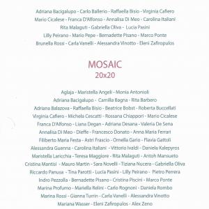 Installazione Collettiva MOSAIC a Venezia Centro d’Arte San Vidal