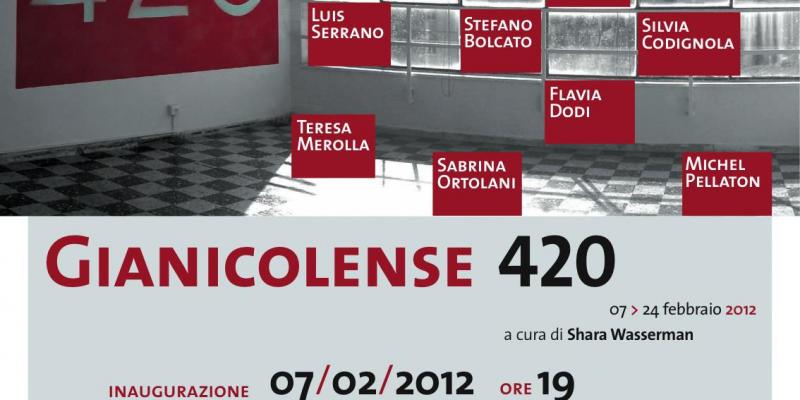 "Studio 420" a cura di Shara Wasserman