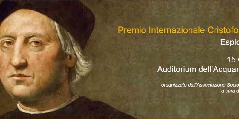 Premio Internazionale Cristoforo Colombo Esploratore d’arte 15 Giugno 2018 Premio Internazionale Cristoforo Colombo Esploratore d’arte 15 Giugno 2018