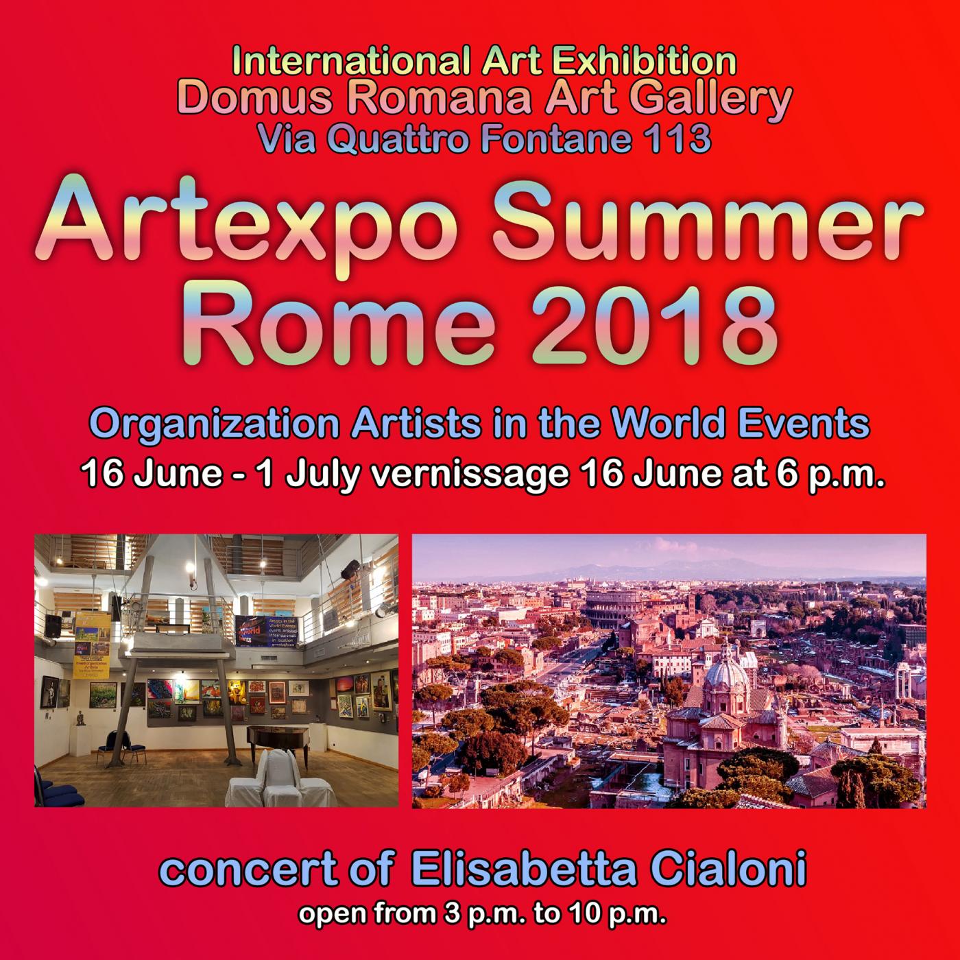 Artexpo Summer Rome 2018 Artexpo Summer Rome 2018