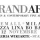 Grandart fair - Galleria Wikiarte  - Stand 43 -  Milano Piazzo Lina Bo Bardi 