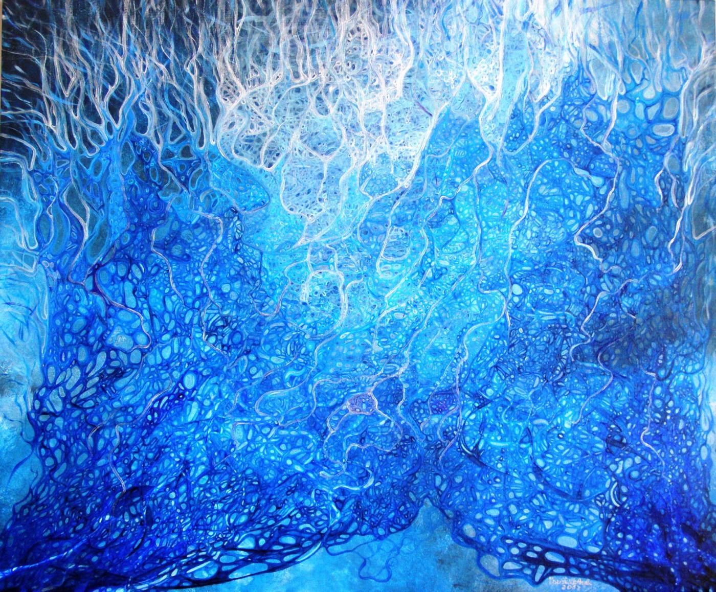 My painting "The house of dreams", published in "Appunti di vita"