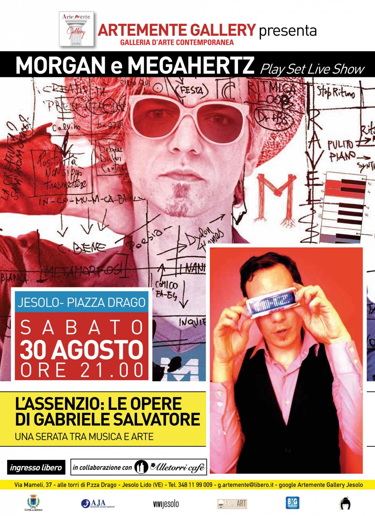 L'ASSENZIO: LE OPERE DI GABRIELE SALVATORE, con la partecipazione di MORGAN e MEGAHERTZ L'ASSENZIO: LE OPERE DI GABRIELE SALVATORE, con la partecipazione di MORGAN e MEGAHERTZ