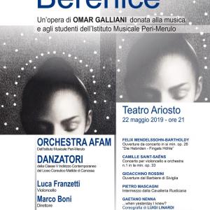 Berenice: un’opera di Omar Galliani donata alla musica