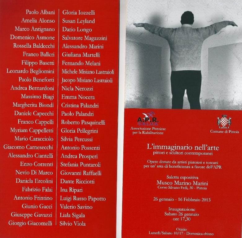 L’iMMaGiNaRio NeLL’aRTe pittori e scultori contemporanei