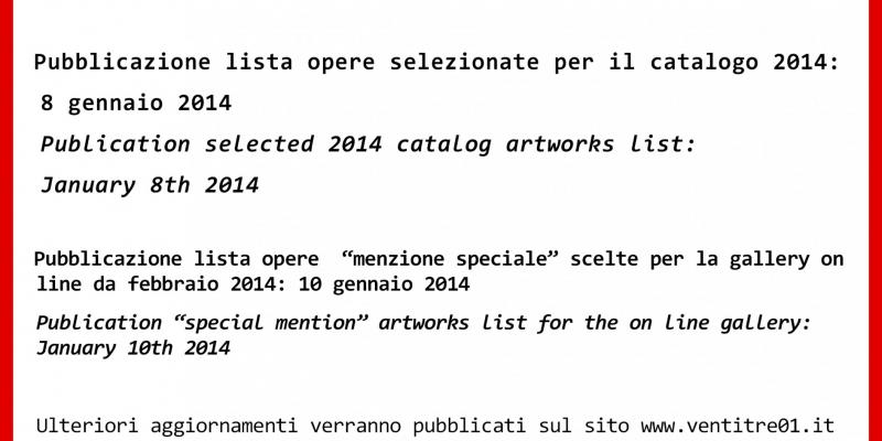 Date risultati selezione in corso