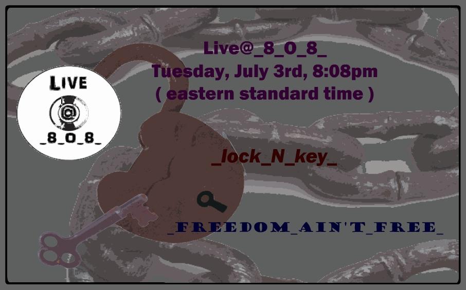 LIVE@_8_O_8_ Tuesday, July 3rd, 2012, 8:08pm