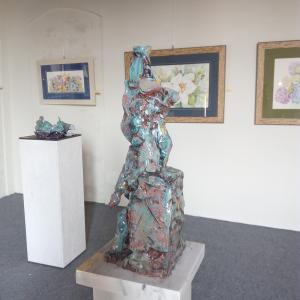 EFFETTO ACQUA, ACQUERELLI E SCULTURE A PALAZZO DUCALE