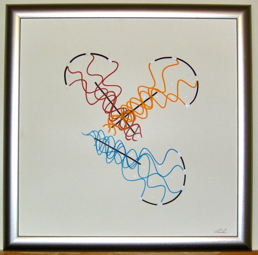 Acrilico nr. 306 - 3 meduse