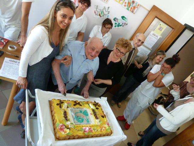 INAUGURAZIONE MOSTRA "Vito Vicenzi, Opere". Istituto per Anziani I. Cappi, Poggio Rusco MN. 04-05-20