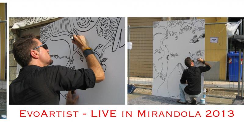 EvoArtist - LIVE in Mirandola 2013 EvoArtist - LIVE in Mirandola 2013