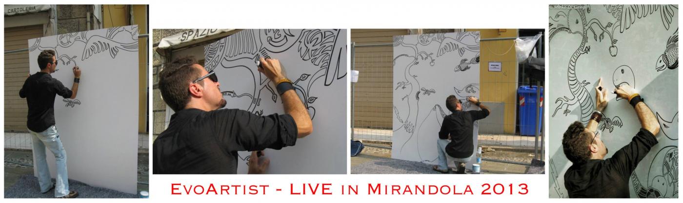 EvoArtist - LIVE in Mirandola 2013