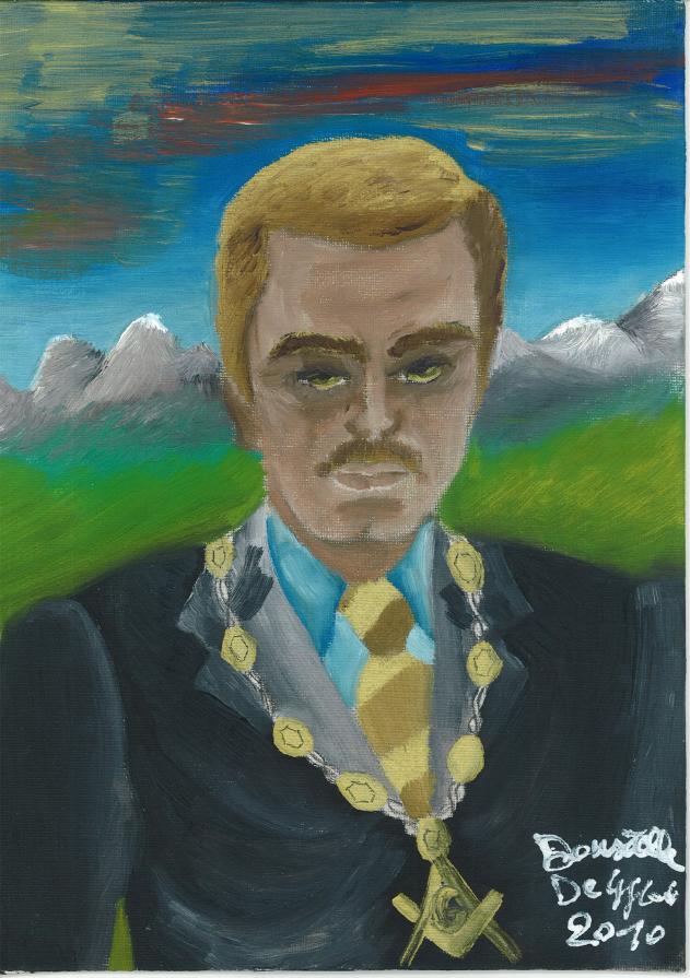 ritratto di gran maestro massone