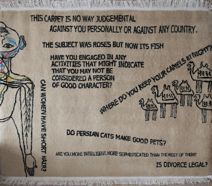 Where do you keep your camels at night?