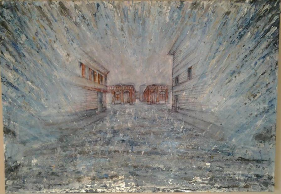 Ritrovo alla Barriera (Cesena, in una giornata di pioggia...)