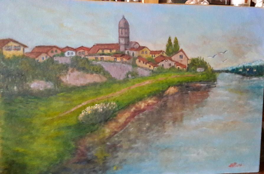 Paesaggio lungo il fiume