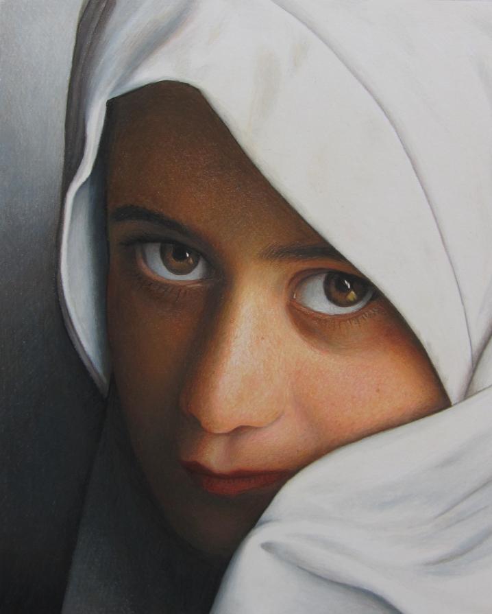 ragazza nomade iraniana