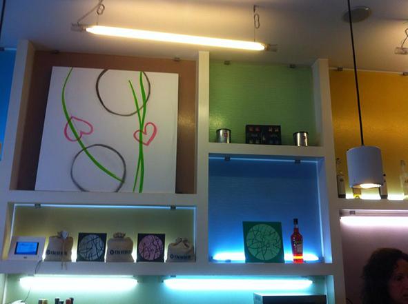 Daniele Frisina espone al Caffè degli Artisti