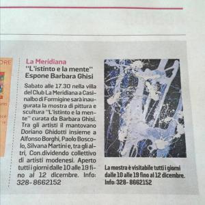 L'ISTINTO E LA MENTE al Club Meridiana di Modena