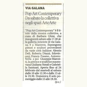 POP ART CONTEMPORARY a Mantova.