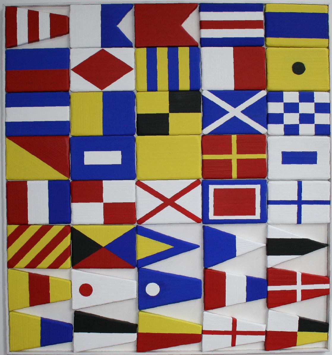 MAD AL CIRCEO Alessandro D’Ambrosio Art exhibition, “Le Bandiere Navali”