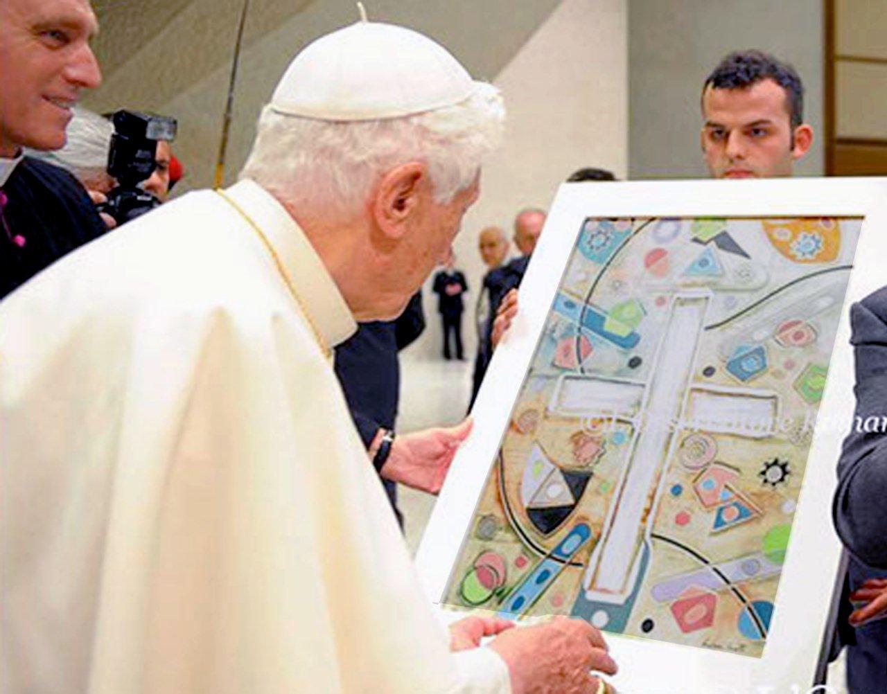 Acquisita nelle Collezioni Vaticane l'opera di Andrea Benetti dedicata a Karol Wojtyla