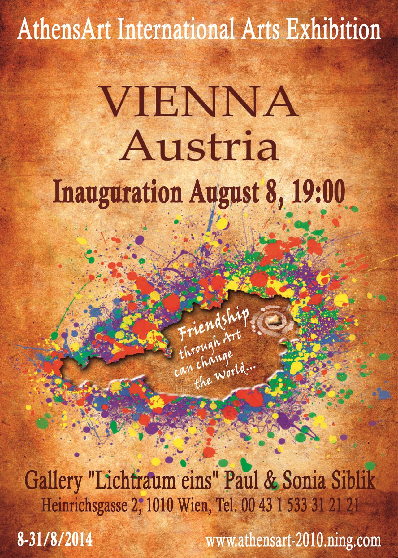 AthensArt International Arts Festival Vienna/Austria 2014