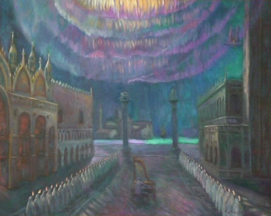 Aurora Borealis at St. Mark Square