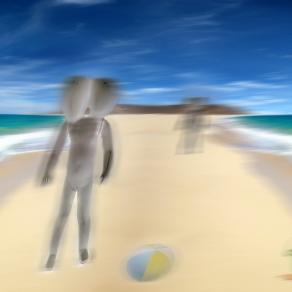 una spiaggia fantastica.