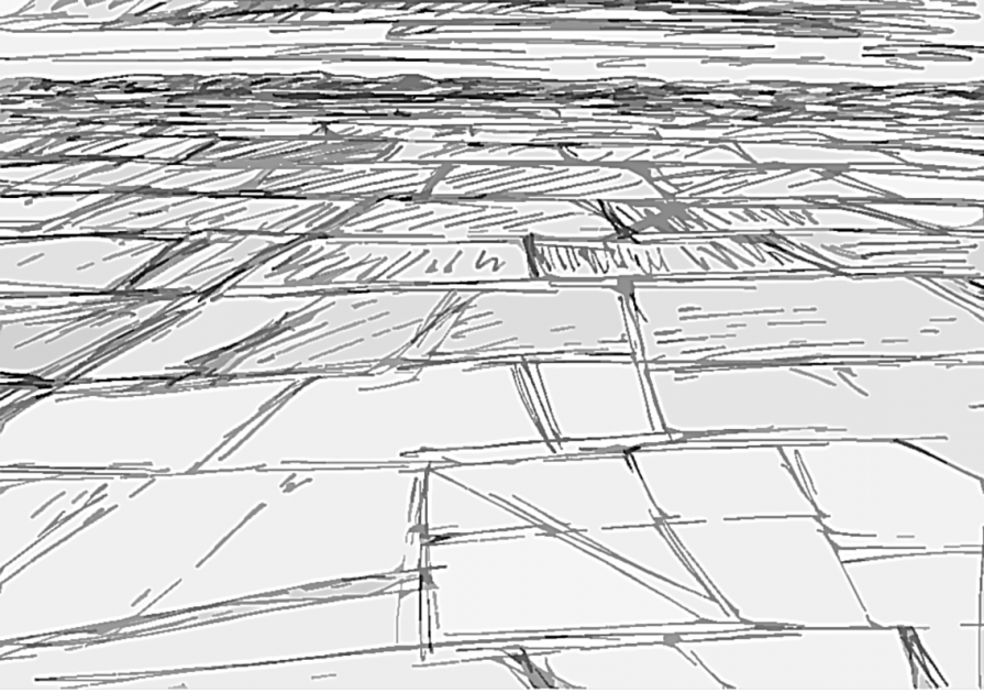 Bozzetto per un paesaggio