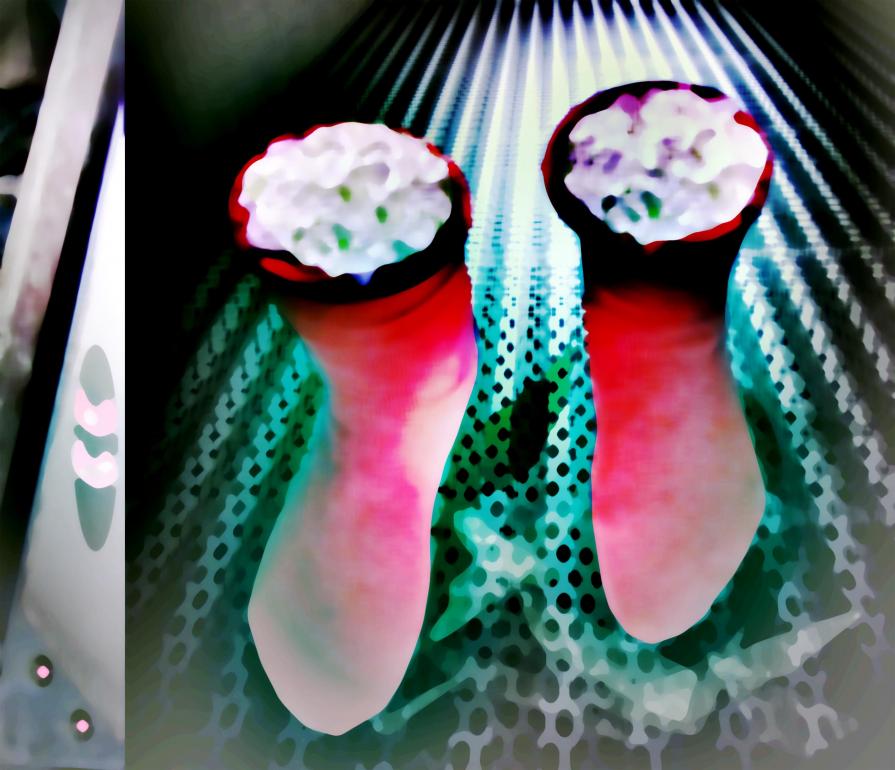 Guscio in metallo pista da ballo (rosso)