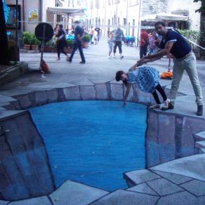 3d anamorphic street art