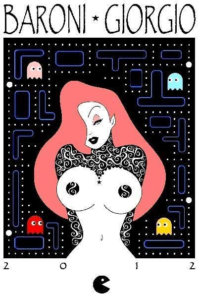 JESSICA RABBIT - I LOVE PACMAN