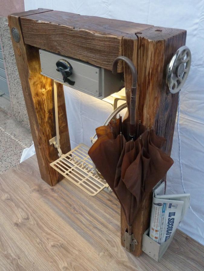 Consolle svuota tasche Singer 