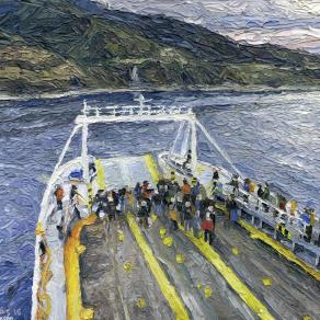 Arriving at Mount Athos