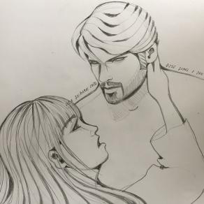 Ozge Gurel e Can Yaman visti da Lucia Ghirardi