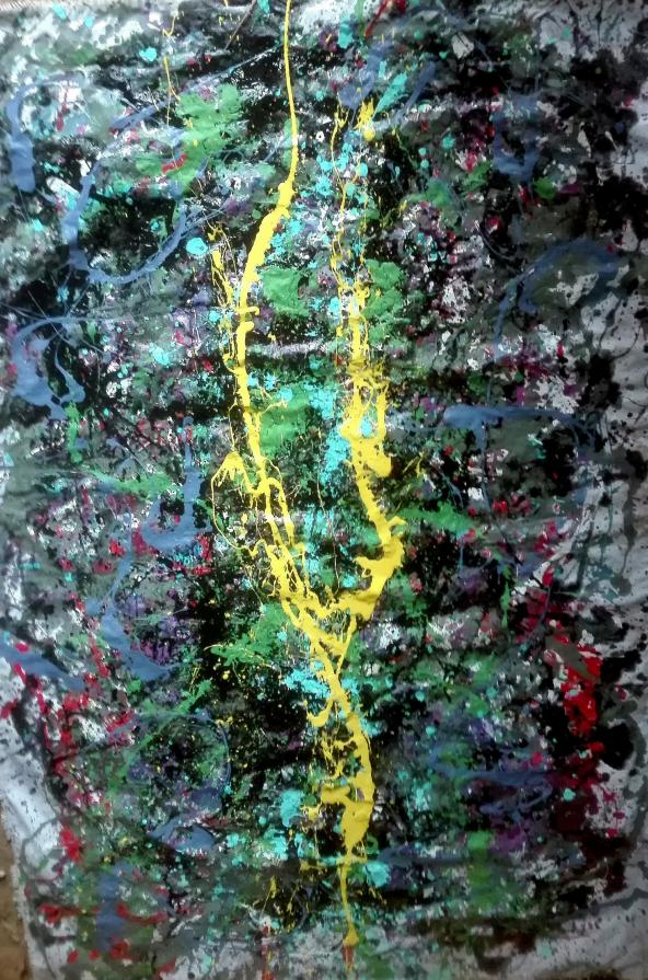 Ritratto di artista in only one shoot.